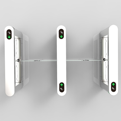 Face Recognition Swing Barrier Turnstile Ticket System QR Code Entrance Barrier Gate