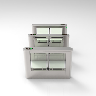 Face Recognition Swing Barrier Turnstile Ticket System QR Code Entrance Barrier Gate